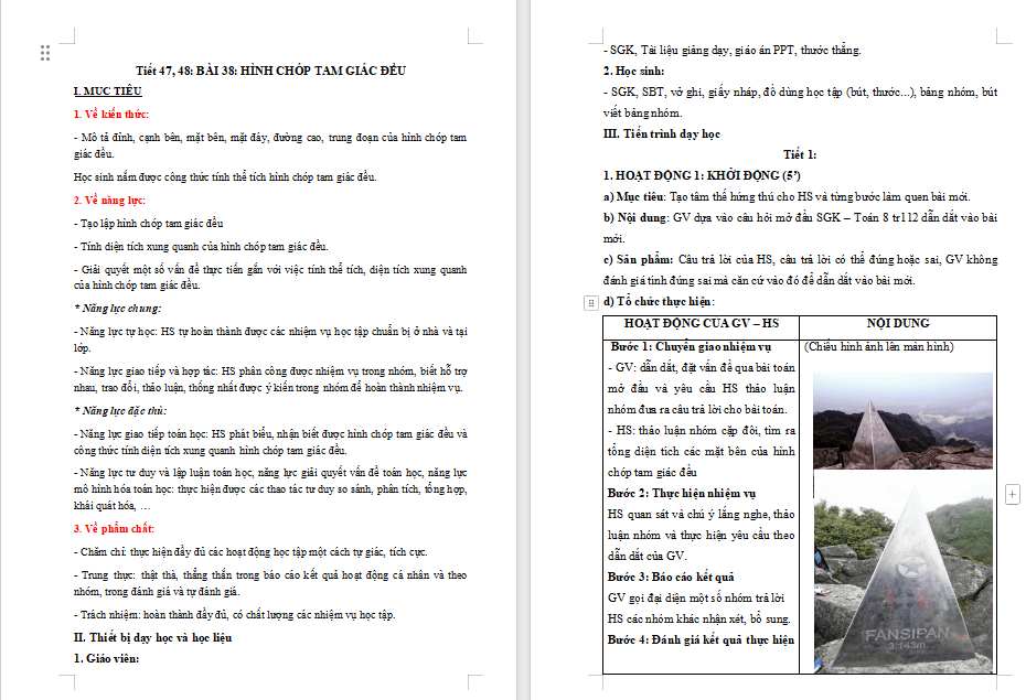 PowerPoint Toán 8 Bài 38: