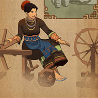 Viết đoạn văn thể hiện tình cảm, cảm xúc của em về câu chuyện Bà tổ nghề dệt lụa