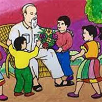 Giáo án mầm non: Bài thơ Bác Hồ của em