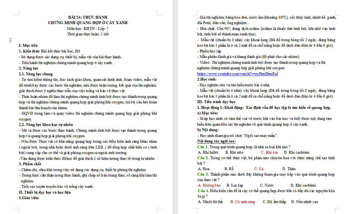 PowerPoint KHTN 7 Bài 24 Kết nối tri thức