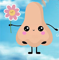 Giáo án mầm non: Bài thơ Tâm sự của cái mũi