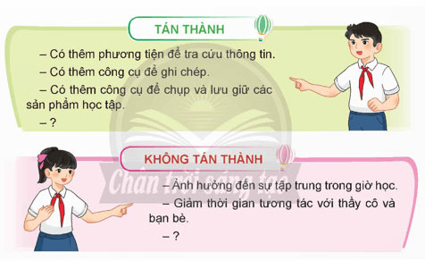 Luyện tập tìm ý cho đoạn văn nêu lí do tán thành hoặc phản đối một hiện tượng, sự việc