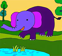 Giáo án mầm non: Nghe hát Chú voi con ở Bản Đôn