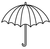 Giáo án mầm non: Tô màu chiếc ô