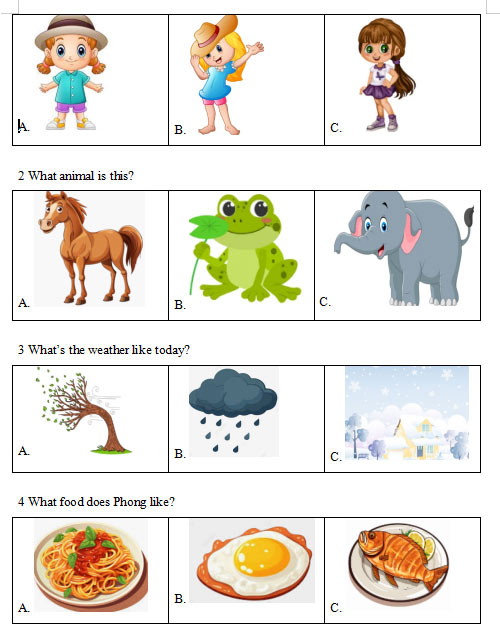 Đề cương học kì 2 môn Tiếng Anh 2 English Discovery