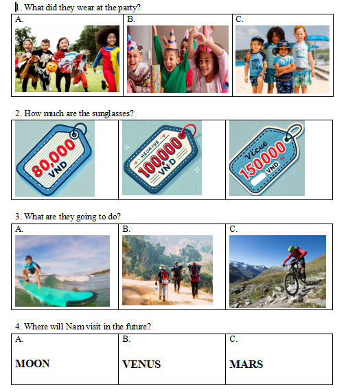 Đề cương học kì 2 môn Tiếng Anh 5