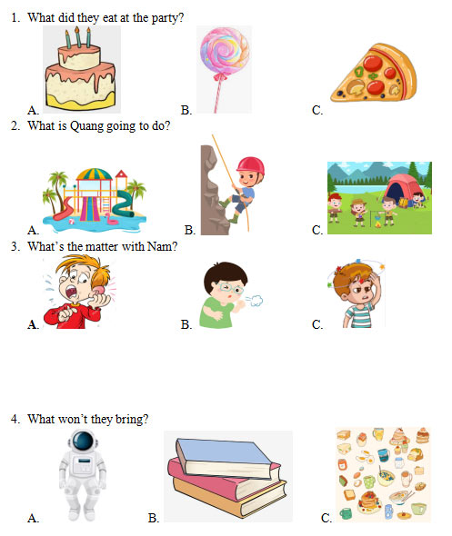 Đề thi học kì 2 môn Tiếng Anh 5 English Discovery