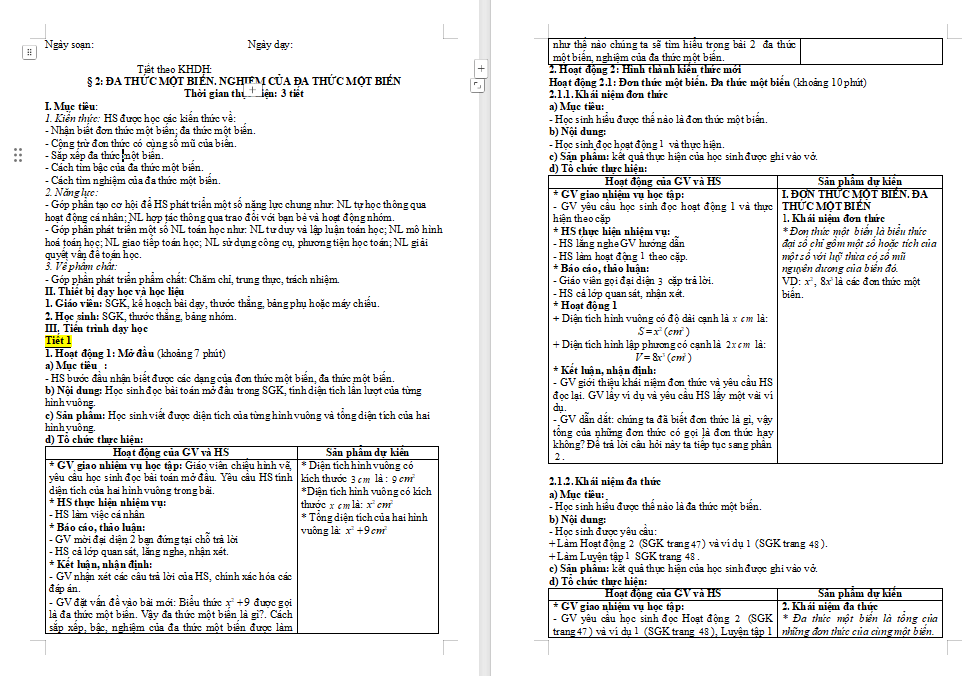 PowerPoint Toán 7 Bài 2 Cánh diều