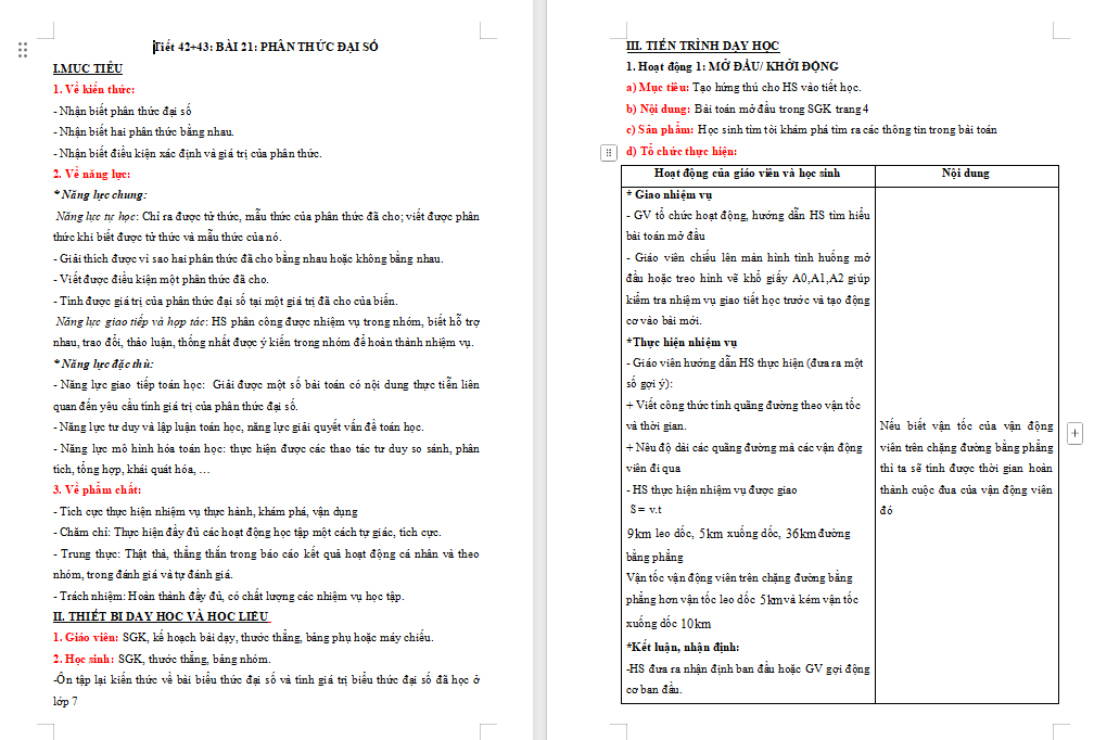 PowerPoint Toán 8 Bài 21 Phân thức đại số