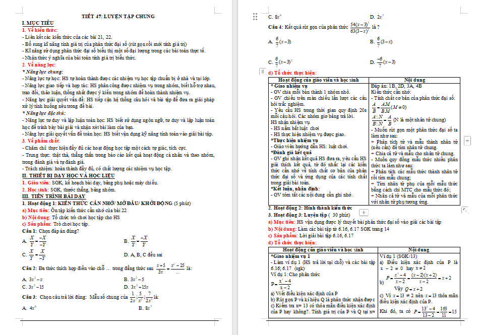 PowerPoint Toán 8 Bài 22
