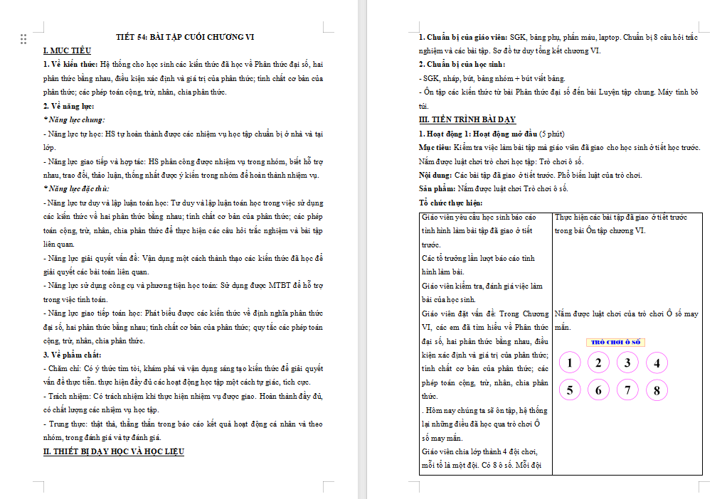  Bài tập cuối chương 6