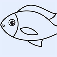 Giáo án mầm non: Vẽ con cá