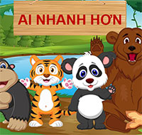 PowerPoint Trò chơi Ai nhanh hơn 4 nhóm