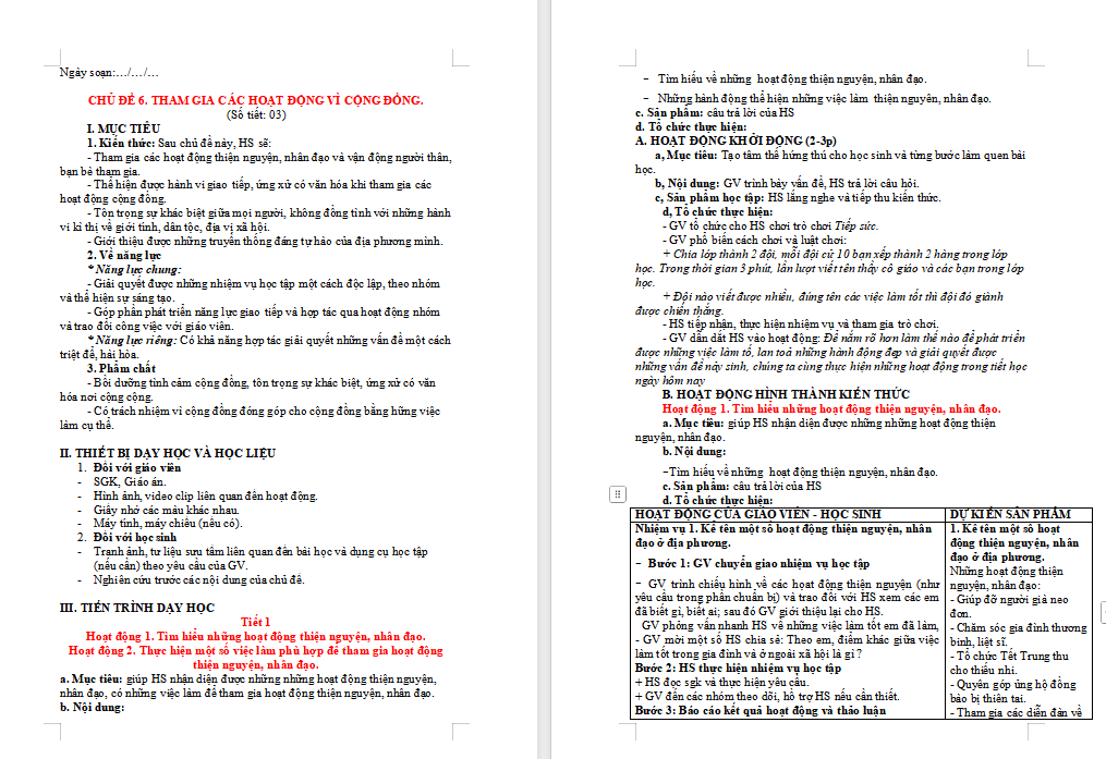  Sống hòa hợp trong cộng đồng