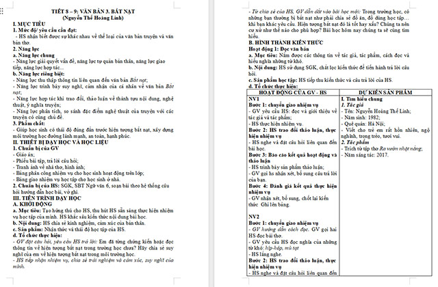 Giáo án Văn 6 Bài 1: Bắt nạt