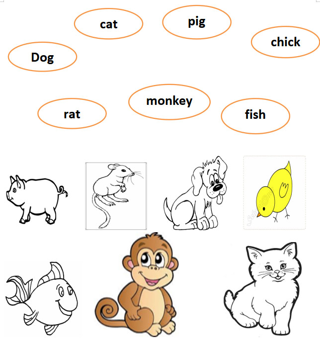 Bài tập ôn hè lớp 1 lên lớp 2 - Môn Tiếng Anh