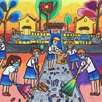 Giáo án PowerPoint Mĩ thuật 6 Bài 5: Tạo hình hoạt động trong nhà trường