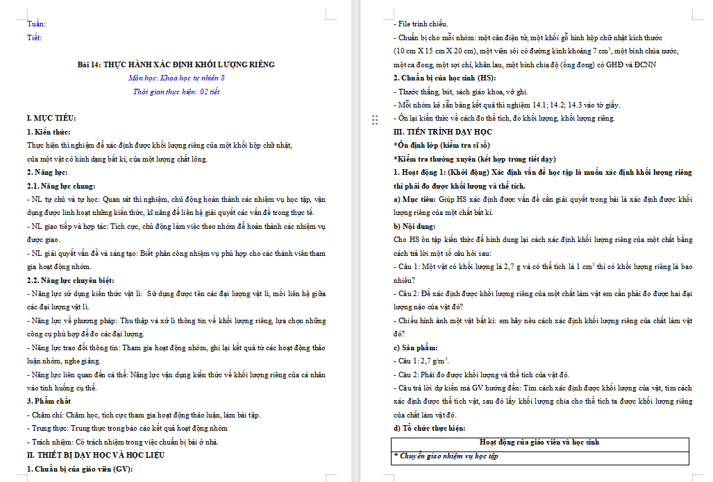 PowerPoint KHTN 8 Bài 14 