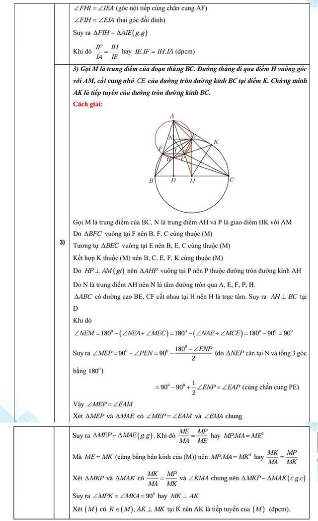 Đáp án đề thi vào lớp 10 môn Toán Đồng Nai năm 2025 - 2026