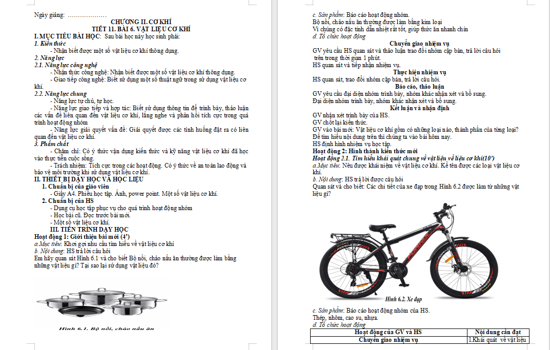 Vật liệu cơ khí