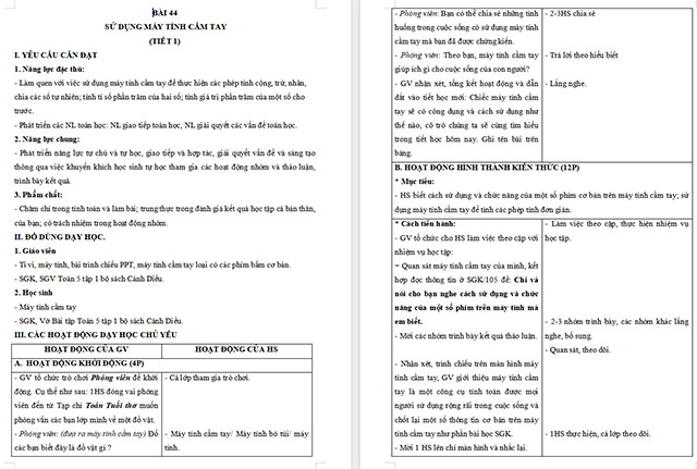 Giáo án Toán 5 Tỉ số phần trăm