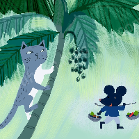 Viết đoạn văn cảm nhận bài ca dao Con mèo mà trèo cây cau (2 mẫu)