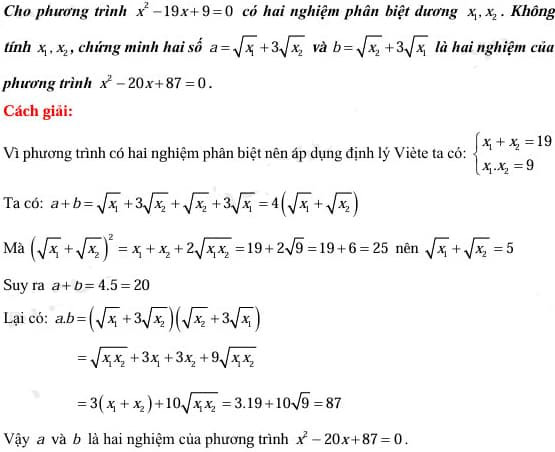Đáp án đề thi vào lớp 10 Toán Quảng Ninh