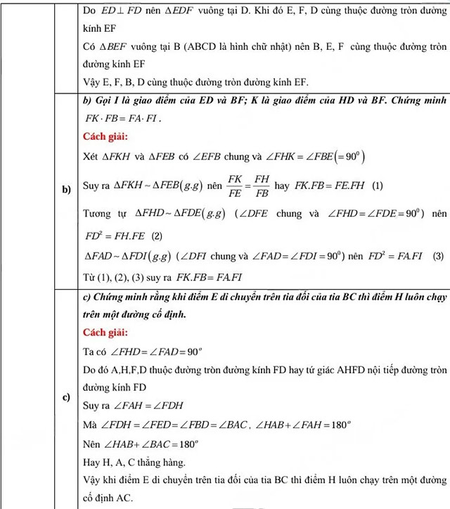 Đề thi vào 10 môn Toán Phú Yên năm 2025