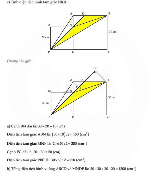 Đáp án đề thi vào lớp 6 môn Toán trường THCS Thanh Xuân