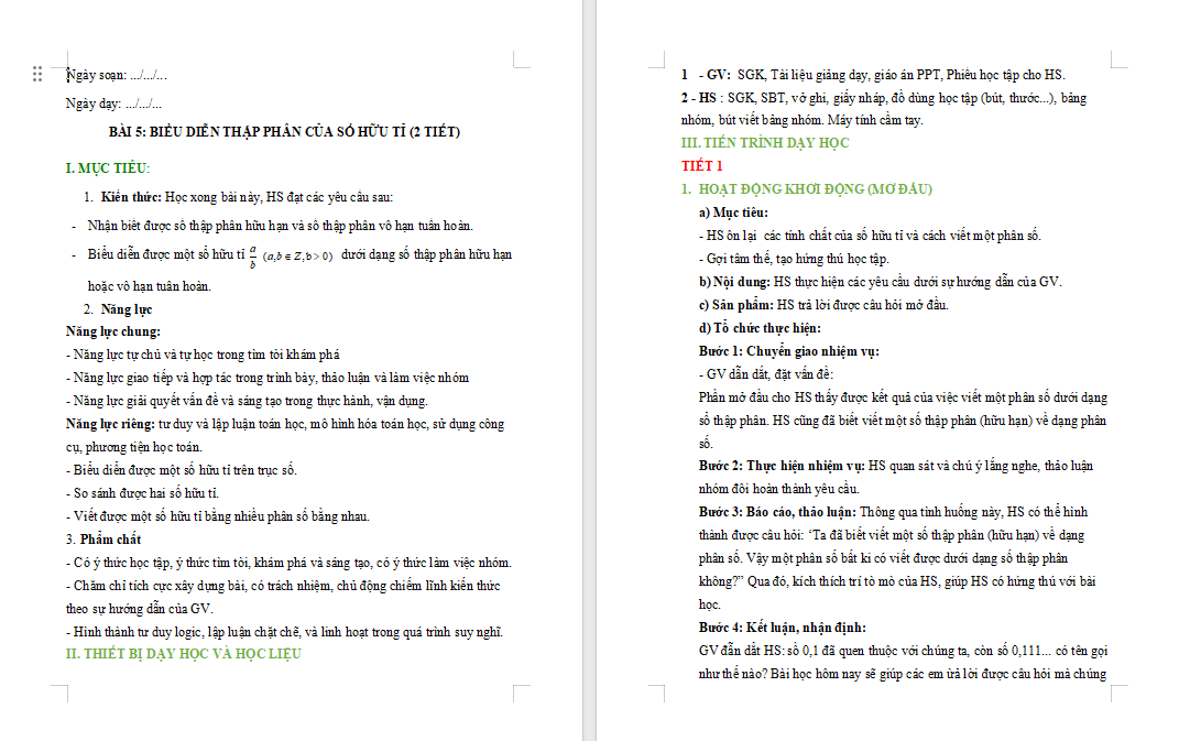 Biểu diễn thập phân của số hữu tỉ