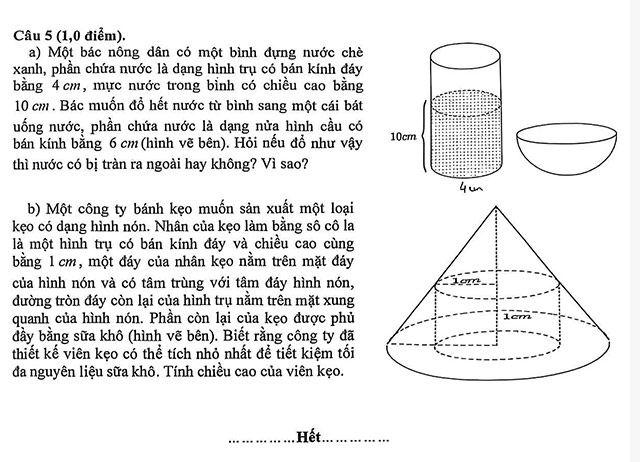Đề thi vào lớp 10 môn Toán Nghệ An năm 2025