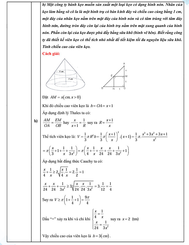Đáp án đề thi vào lớp 10 môn Toán Nghệ An