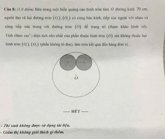Đề thi vào lớp 10 môn Toán Tây Ninh năm 2025