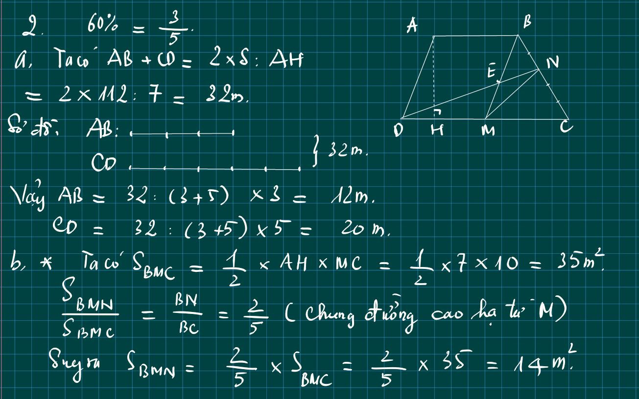 Đáp án đề thi vào lớp 6 môn Toán THCS Vũ Duệ