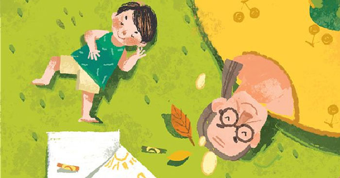 Bài thơ Góc sân và khoảng trời