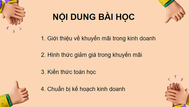Một số hình thức khuyến mãi trong kinh doanh