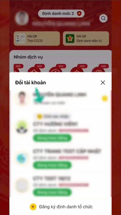Định danh điện tử cho doanh nghiệp