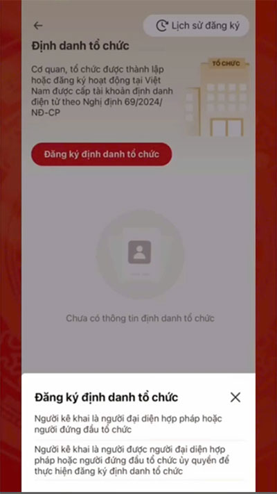 Định danh tổ chức