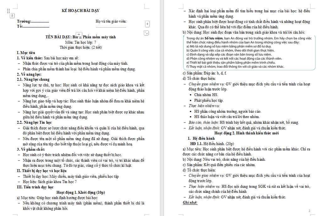  Phần mềm máy tính