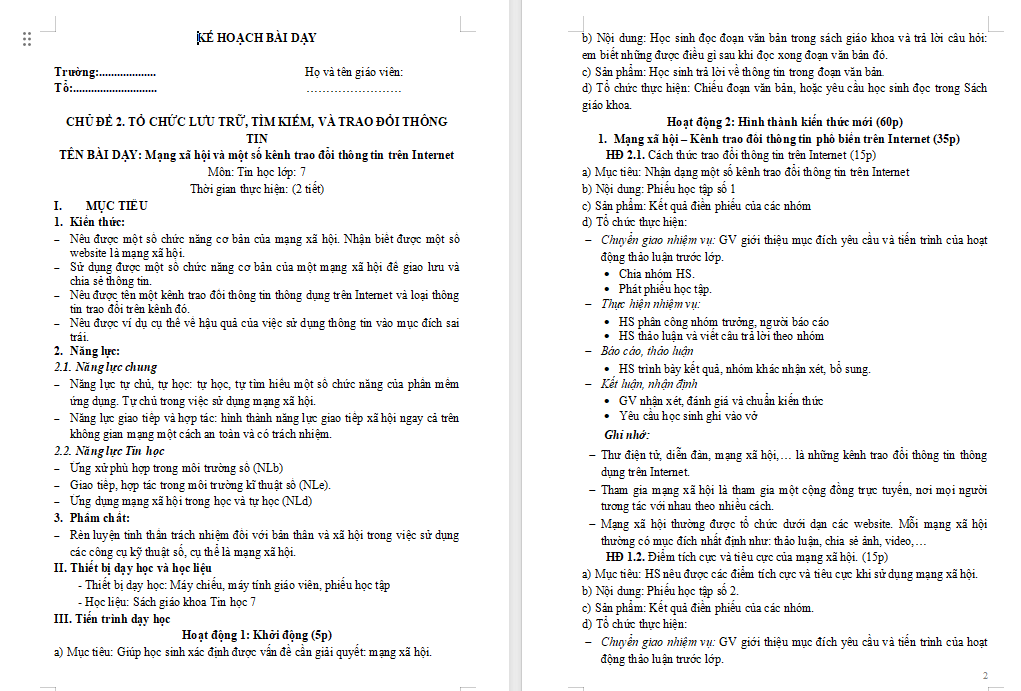 PowerPoint Tin học 7 Bài 4