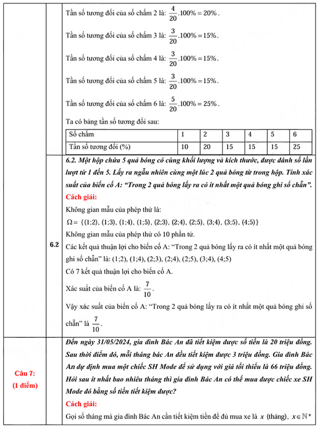 Đáp án đề thi vào 10 môn Toán Long An