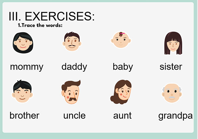 PowerPoint Topic My Family