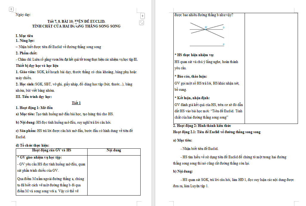 Giáo án PowerPoint Toán 7 Bài 10 KNTT