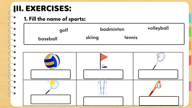PowerPoint Topic Sports