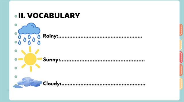 PowerPoint Topic Weather