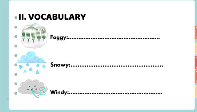 PowerPoint Topic Weather