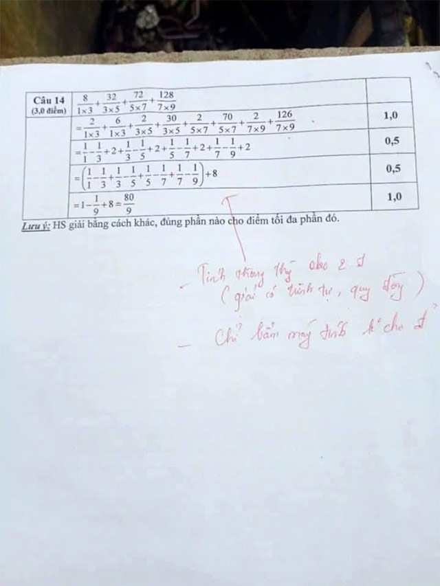 Đề thi vào lớp 6 môn Toán trường THCS Trọng điểm Hải Dương