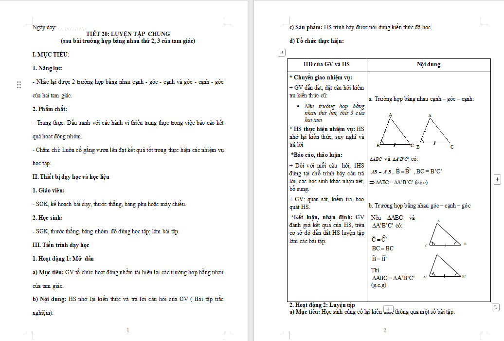  PowerPoint Toán 7 Luyện tập chung trang 74 