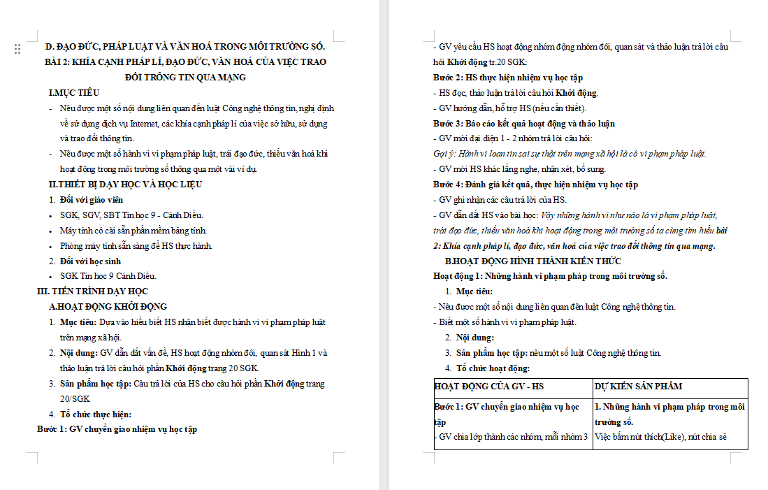 PowerPoint Tin học 9 Cánh diều Bài 2 Chủ đề D