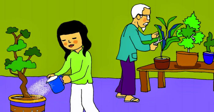 Bài thơ Đôi bàn tay bé
